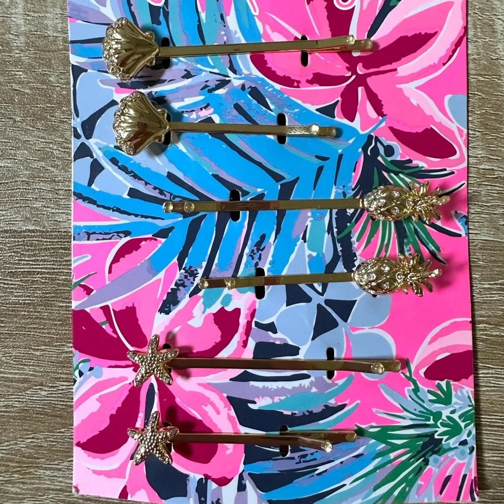 Lilly Pulitzer Hair Pin Set of 3